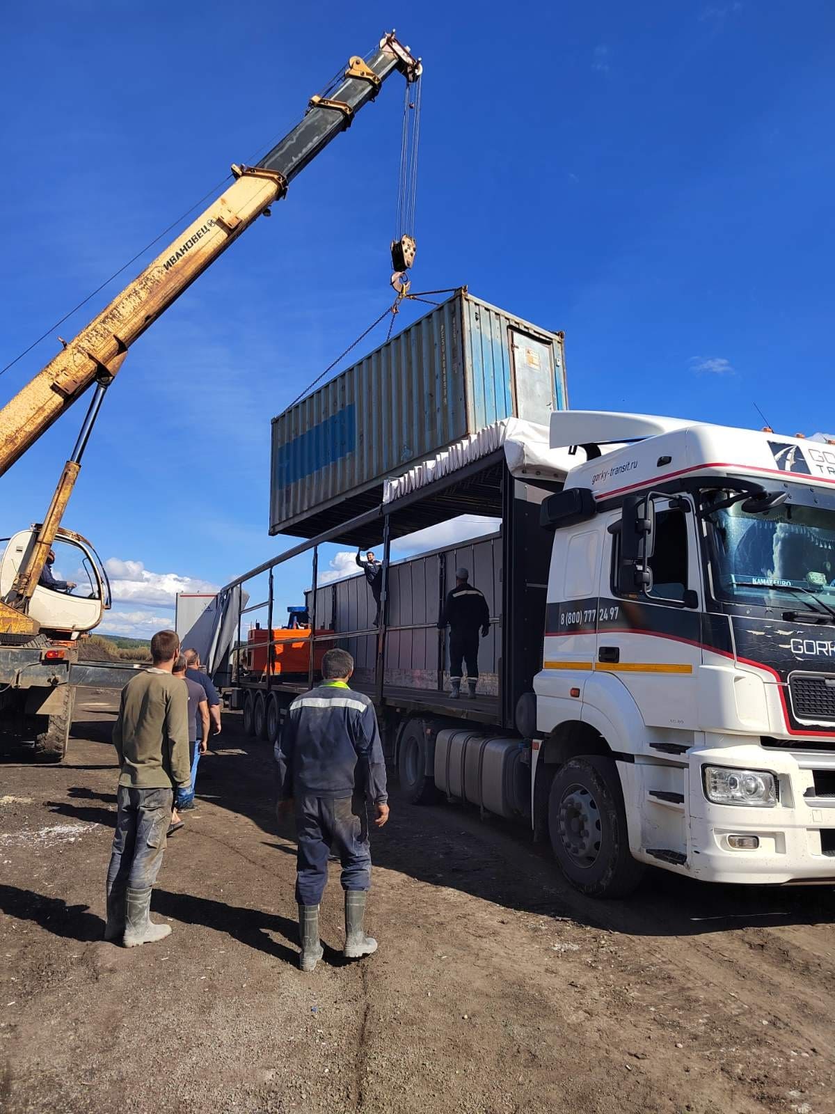 Доставка контейнера из Башкортостана в Ноябрьск